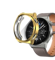 Huawei Watch GT 3 Pro 43mm Ekran Koruyuculu Kasa Koruyucu 02 (Gold)