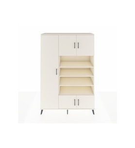 Hyperion Gardrop 10 Raflı 5 Kapaklı 132x44x195 Aytaşı-Aytaşı