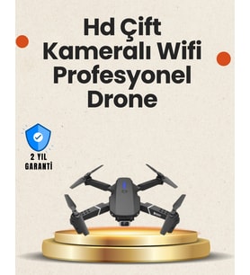 Yükseklik Sabitlemeli Katlanabilir Drone 1080p 4k Kamera Seçenekli