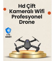 Yükseklik Sabitlemeli Katlanabilir Drone 1080p 4k Kamera Seçenekli