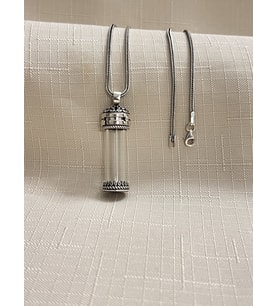 TÜP MODEL 925 AYAR CEVŞEN KILIFI ERKEK KOLYE