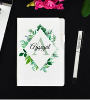 İş Arkadaşına Hediye Kişiye Özel Defter ve Roller Kalem Hediye Seti