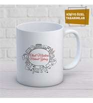 Kişiye Özel İsim Yazılabilir Okul Müdürü Kupa Bardak