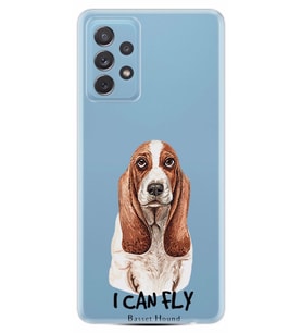 Kılıfland Samsung Galaxy A52 Kılıf Silikon Resimli Kapak I Can Fly Stok 1160