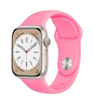 Apple Watch Seri 8 7 6 5 4 3 2 Se Ultra 42MM / 44MM / 45MM / 49MM Uyumlu Spor Silikon Kordon