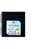Alex Schoeller Sketchbook Sert Kapak Spiralli Eskiz Defteri 12x12 cm 120 gr 70 yp 