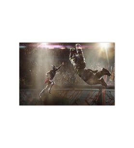 Ahşap Tablo Thor Ragnarok Hulk vs Thor 25x35 cm