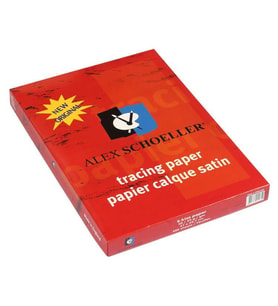 Alex Schoeller Eskiz Kağıdı 50/55 gr. 50x70 cm. 500'lü Paket 