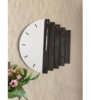 Dekoratif Ahşap Duvar Saati 40 cm