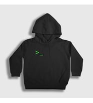 Presmono Unisex Çocuk Siyah Console Film The Matrix Kapüşonlu Sweatshirt 253592tt