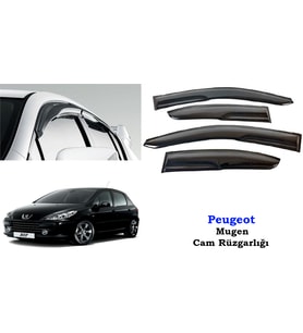 Peugeot 307 Mugen Cam Kenar Rüzgarlığı