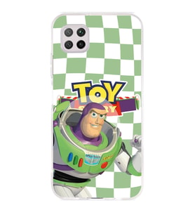 Huawei P40 Lite Uyumlu Toy Story Buzz Desenli Şeffaf Telefon Kılıfı