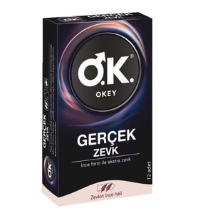 Okey Prezervatif Gerçek Zevk 12 Li