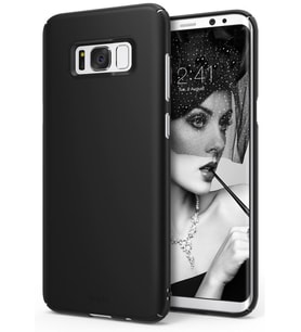 Ringke Slim Galaxy S8 ile Uyumlu Kılıf Sf Black