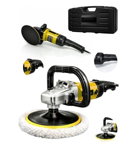 Bakır Sargı Devir Ayarlı Polisaj Makinesi 2000 Watt 180mm