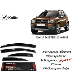 Dacia Duster Cam Rüzgarlığı Mugen Tip Sunplex 2010-2017