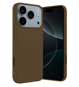 iPhone 17 Pro Max First Silikon - Kahverengi