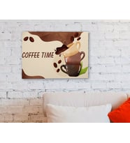 BK Home Coffee Tasarımlı Kanvas Tablo-41