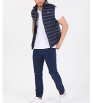LACOSTE LACİVERT SLİM FİT ERKEK YELEK
