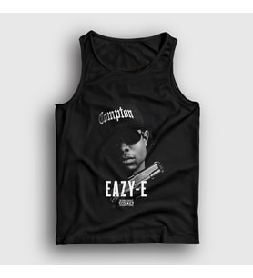Presmono Unisex Siyah Straight Outta Compton Easy E Atlet 555980tt