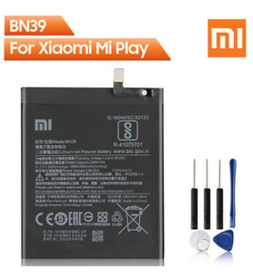 Xiaomi Mi Play Pil Batarya Bn39 + Tamir Seti 3000Mah