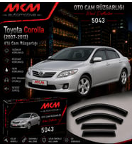 Toyota Corolla (2007-2013) 4'lü Mugen Cam Rüzgarlığı