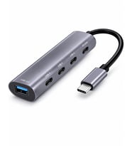 Type-C Hub Pd Usb 3.0 Usb-C 5 Port 60W Gri HDX7895