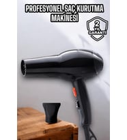 Tüm Saç Tiplerine Uygun, İki Kademeli Hız Ayarlı Fön Makinesi