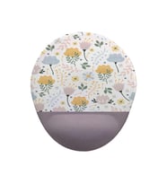 Çiçekler3 Oval Bilek Destekli Mouse Pad