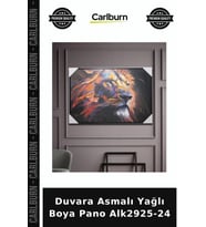 Özel Üretim Dekoratif Tablo Sanatsal Duvar Süsü Duvara Asmalı Yağlı Boya Pano Alk2925-24