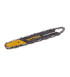 Motorlu Testere Zinciri SET  6" (15cm) Pala + Zincir  1/4 MINI T37 - 18 Diş (Sarı-Siyah)