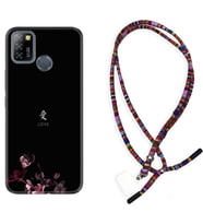 INFINIX Smart 4 5 6 Zero 8 S5 Pro Kılıf Boyun Asklı Rasta Silikon Love 1629