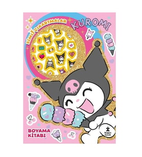 Kuromi Star Simli Çıkartmalı Boyama Kitabı Doğan Çocuk