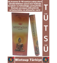 #Tütsü Ev Ofis Meditasyon Yoga Enerji Odaklanma Zihinsel Açılım Chakra Hoş Uzun Kokulu Çubuk Tütsü
