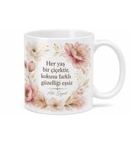 Her Yaşın Ayrı Güzelliği Var Kupası Olgunluk Şıklık Hediye Bardak