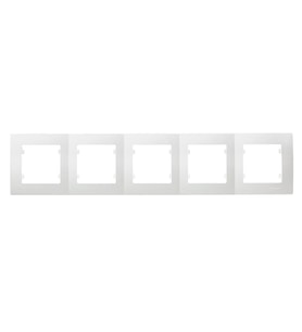 MAKEL LİLLİUM NATUREL KARE BEYAZ BEŞLİ YATAY ÇERÇEVE