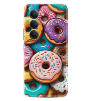 Xiaomi Redmi 15 Kılıf Boutique Baskılı Resimli Donut Pcode -031