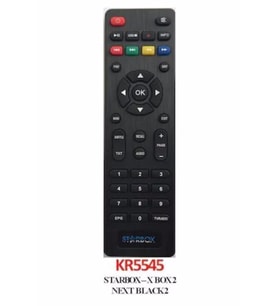 Uydu Kumandası Next Black-starbox-xbox Hd Uydu Kumandası Kr5545(uyumlu)