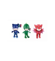 Pj Masks Pijamaskeliler Sevimli Peluş Oyuncak 3 Lü Set 15 cm Gekko Owlette Catboy