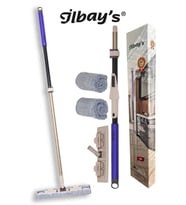 Teleskopik Mikrofiber Ultra Mop Seti, 360° döner başlık ve kutuda paket