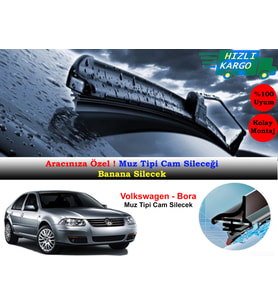 Volkswagen Bora 2003-2006 Muz Silecek Takımı