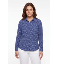 Kadın Yaka Modelli Çiçekli Bluz BGL-ST05590