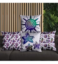 eJOYA Modern Tasarımlı 4'lü Yastık İçi Ve Kırlent Kılıfı 45cm 113766