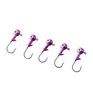 Jighead - Zoka - Kurşunlu Olta İğnesi - (XH-A 02) - Mor Beyaz - 6 Gr - 5 Adet
