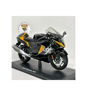 Suzuki Hayabusa 2022 Maket Sesli &amp; Işıklı Motor - 1:12 Diecast - Stantsız