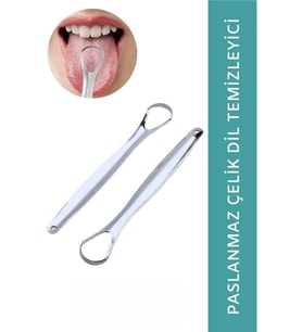 Paslanmaz Çelik Dil Temizleyici