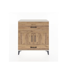 Arges Şifonyer 2 Raflı 2 Çekmeceli 2 Kapaklı 88x30x96 Aytaşı-Çam