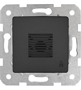 Linnera Life Gece Siyahı Zil BUZZER Mekanizma ve Kapak