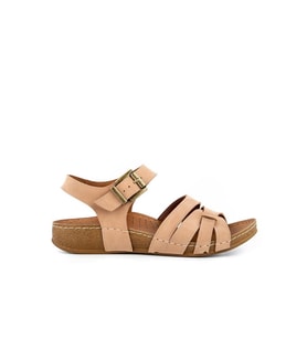 Muya Rhoas 33218-205 Anatomik Taban Kadın Sandalet Kum 36-40