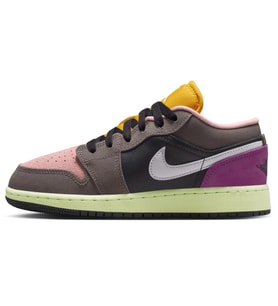 Nike Air Jordan 1 Low 'Tokyo Bio Hack' Special Edition Leather Unisex Sneaker Hakiki Deri Günlük Spor Ayakkabı Pembe-Kahverengi